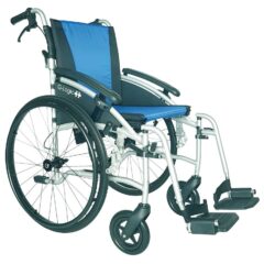 G-Logic Reise-Transport-Rollstuhl mit Trommelbremse